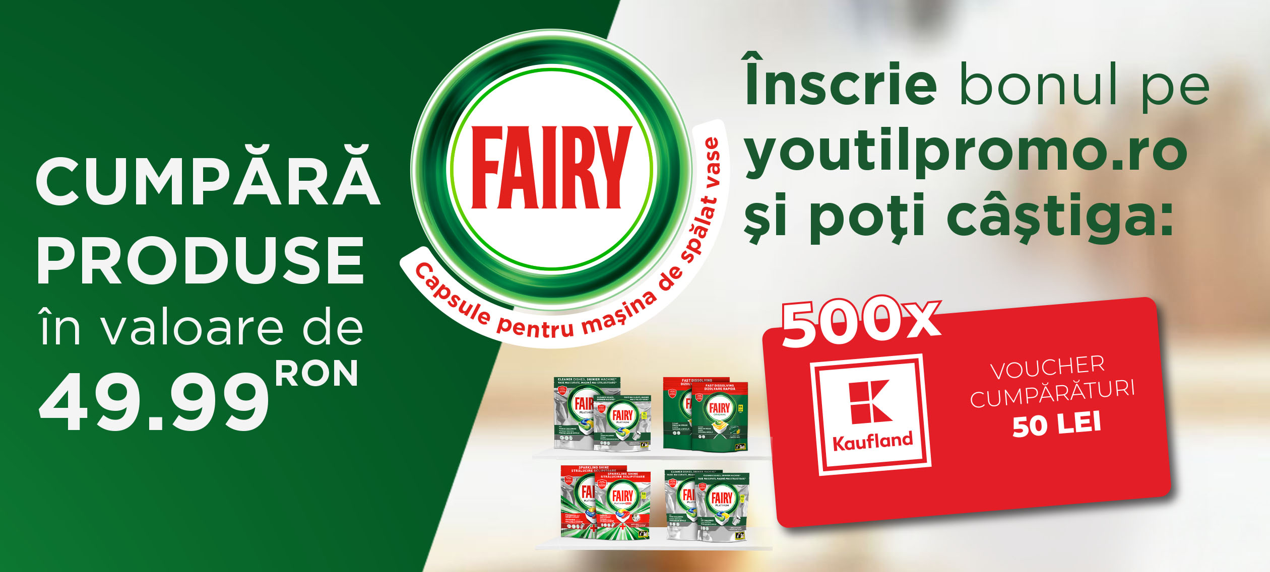 Câștigători concurs Dove & Fairy la Kaufland (Decembrie 2025)