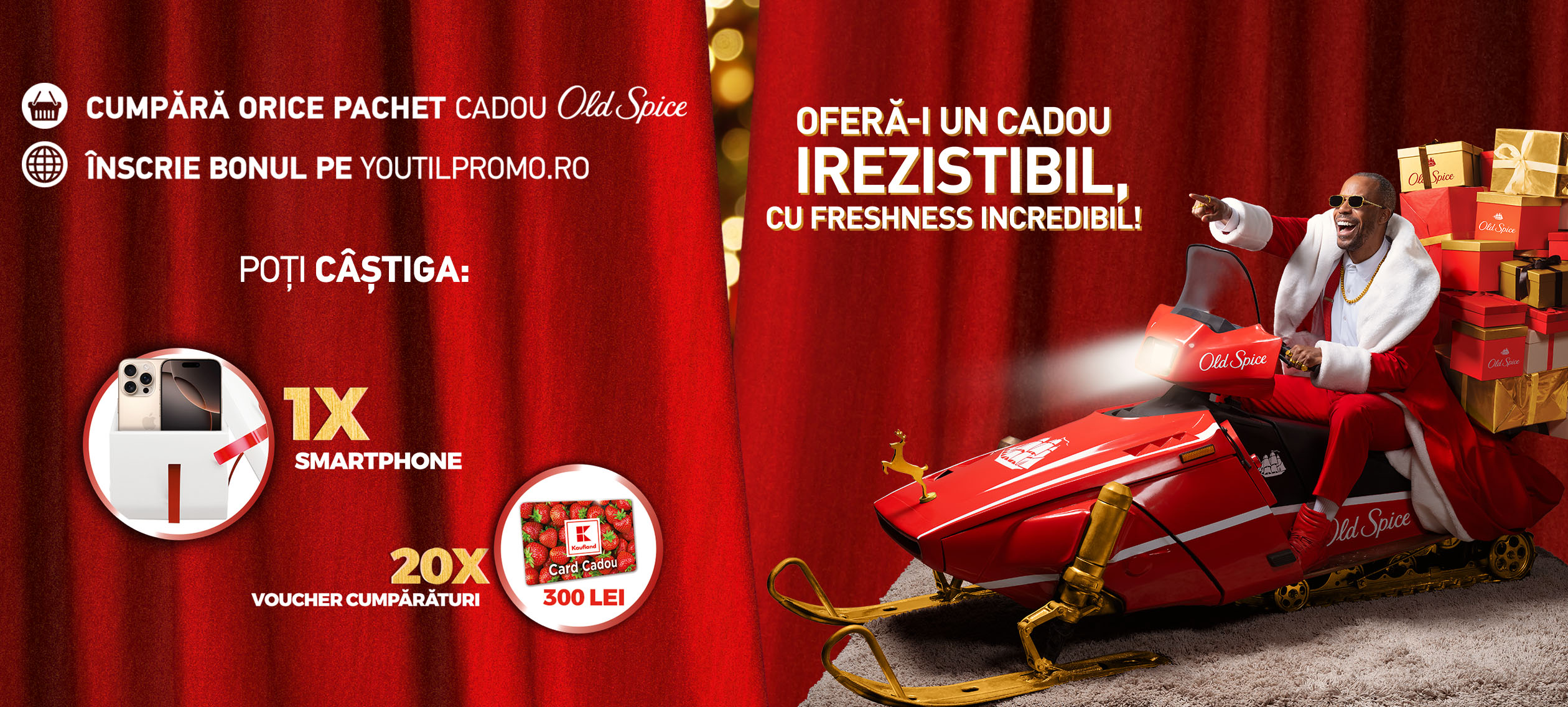Câștigători concurs Old Spice la Kaufland (Decembrie 2025)