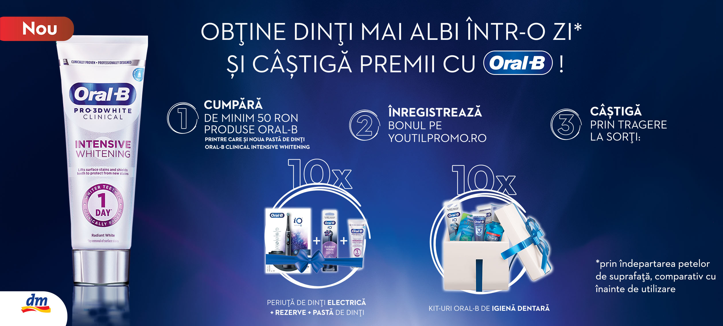 Concurs OralB la DM – Înscrie-te până la 30 noiembrie 2025
