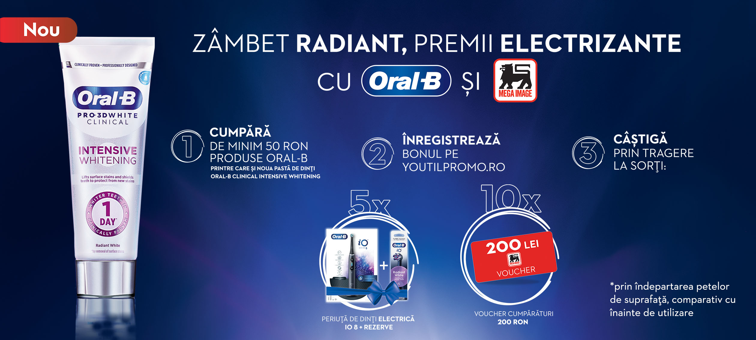 Câștigători concurs Oral-B la Mega Image (Noiembrie 2025)